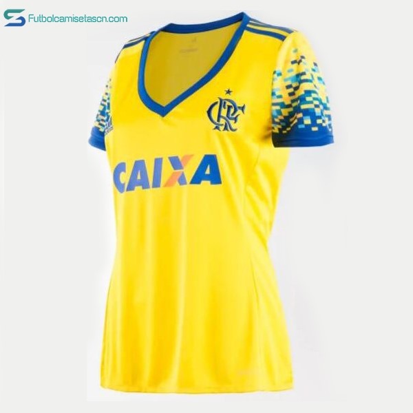 Camiseta Flamengo 3ª Mujer 2017/18